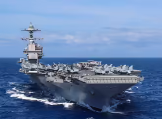 El Grupo de Ataque de Portaaviones Gerald R. Ford se incorpora al Comando Sur.