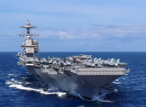 El Grupo de Ataque de Portaaviones Gerald R. Ford se incorpora al Comando Sur.